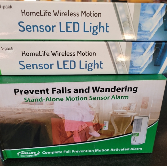 Two Sensor LED Lights & Motion Sensor Alarm - Picture 2 of 5